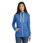 New Era Women's Sueded Cotton Blend Full-Zip Hoodie.