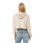 BELLA+CANVAS Women's Sponge Fleece Cropped Fleece Hoodie.